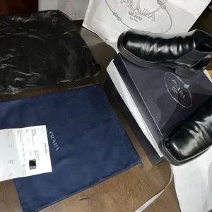 PRADA CALZATURE UOMO ミリターレネロ 10 モノリス PRADA CALZATURE UOMO ミリターレネロ 10 モノリス 靴